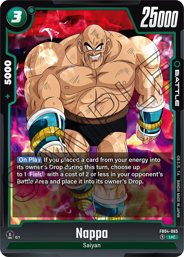 Nappa (FB04-065) [Ultra Limit] | Cards and Coasters CA