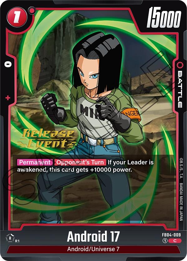 Android 17 [Ultra Limit Release Event Cards] | Cards and Coasters CA