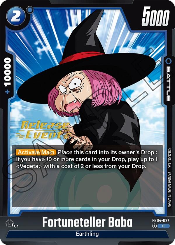 Fortuneteller Baba [Ultra Limit Release Event Cards] | Cards and Coasters CA