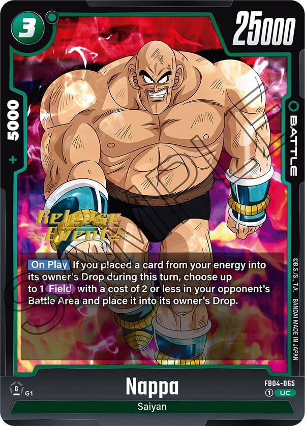 Nappa (FB04-065) [Ultra Limit Release Event Cards] | Cards and Coasters CA
