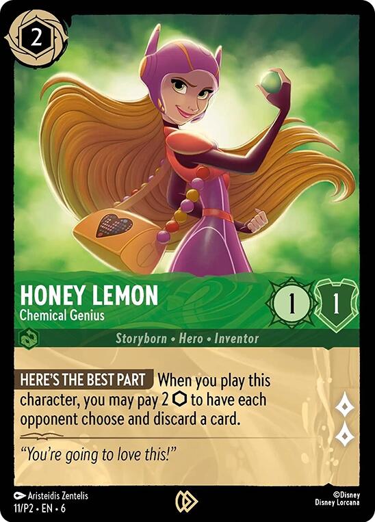 Honey Lemon - Chemical Genius (11/P2) [Promo Cards] | Cards and Coasters CA