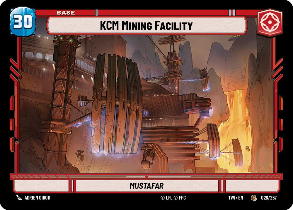 KCM Mining Facility // Clone Trooper (026/257 // T02/T02) (026/257 // T02/T02) [Twilight of the Republic] | Cards and Coasters CA