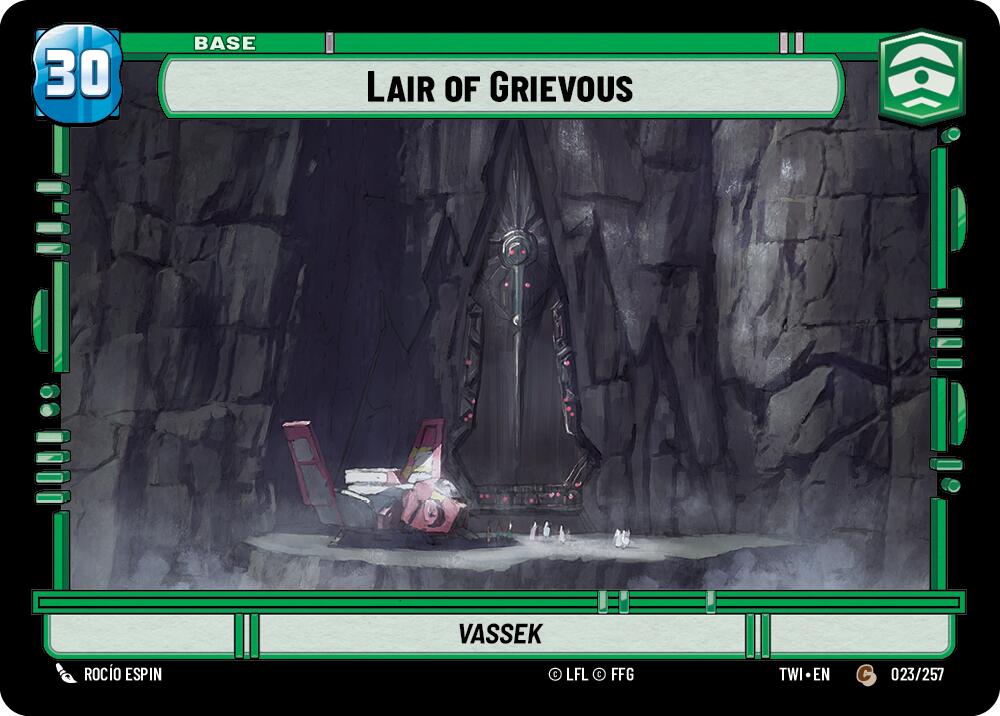 Lair of Greivous // Battle Droid (023/257 // T01/T02) (023/257 // T01/T02) [Twilight of the Republic] | Cards and Coasters CA