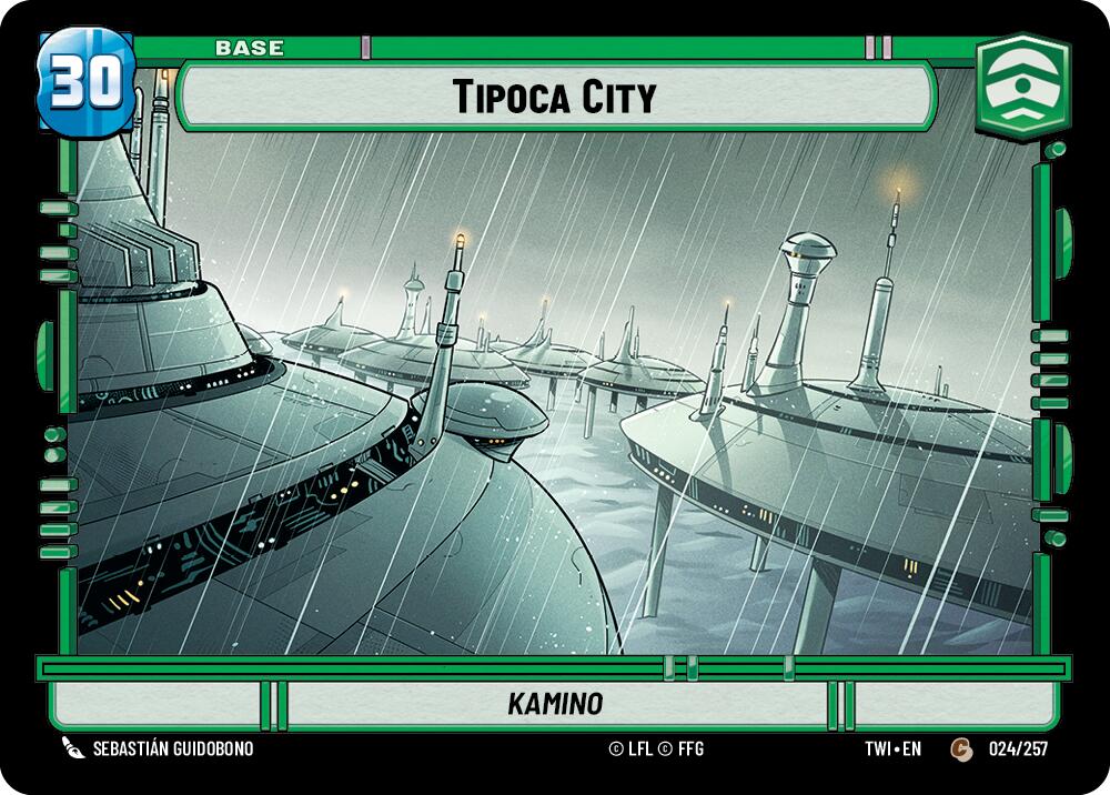 Tipoca City // Battle Droid (024/257 // T01/T02) (024/257 // T01/T02) [Twilight of the Republic] | Cards and Coasters CA
