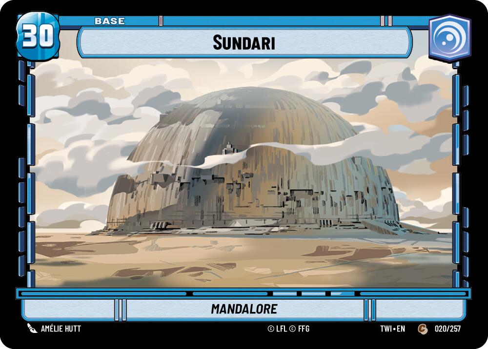 Sundari // Battle Droid (020/257 // T01/T02) (020/257 // T01/T02) [Twilight of the Republic] | Cards and Coasters CA