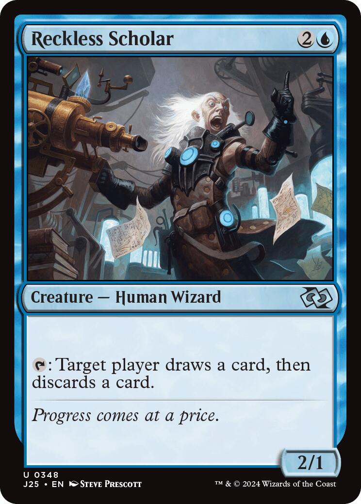Reckless Scholar [Foundations Jumpstart] | Cards and Coasters CA