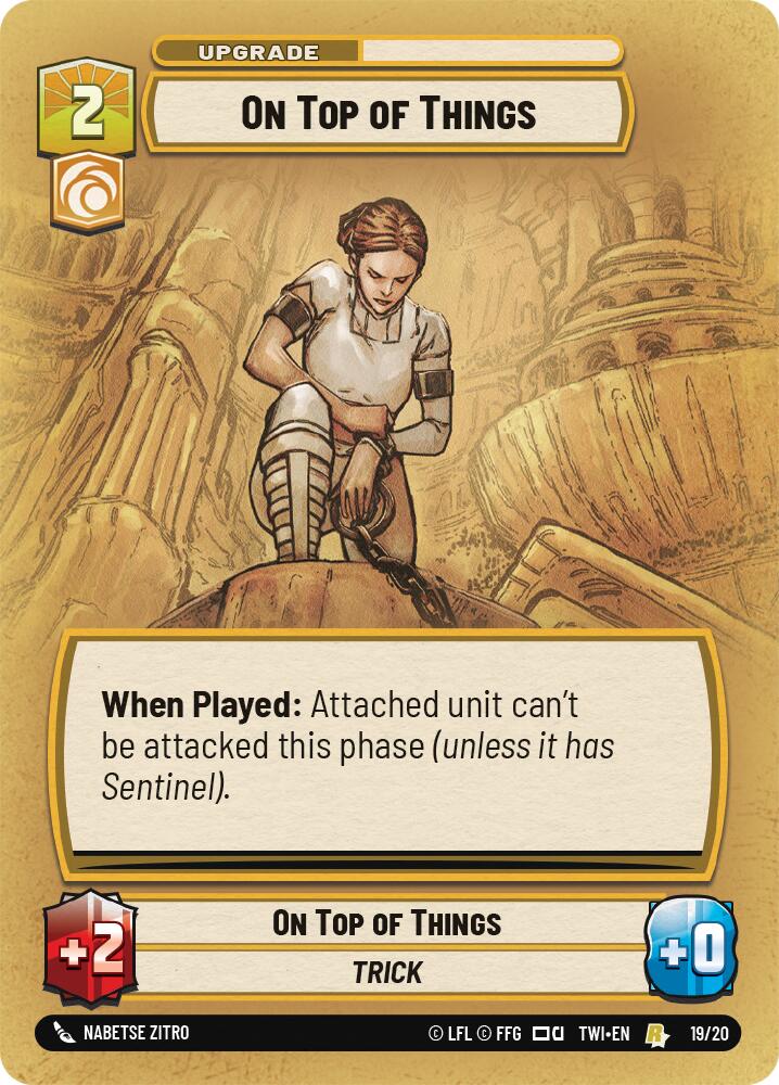 On Top of Things (19/20) [Twilight of the Republic: Weekly Play] | Cards and Coasters CA