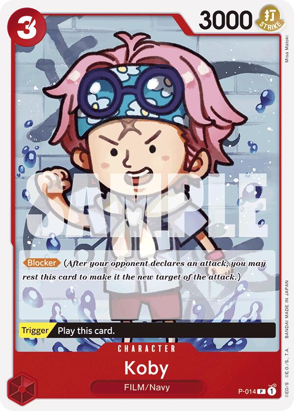 Koby (Reprint) [Premium Booster -The Best-] | Cards and Coasters CA