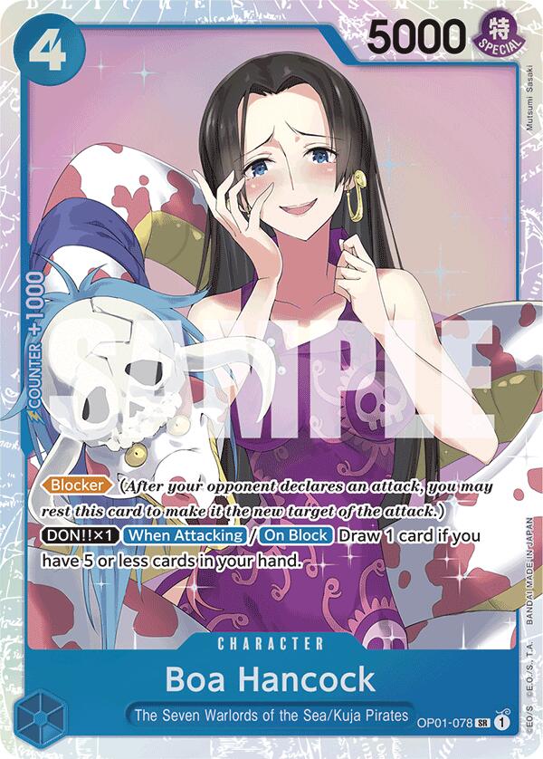 Boa Hancock (OP01-078) (Reprint) [Premium Booster -The Best-] | Cards and Coasters CA