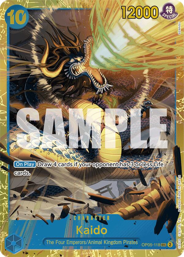 Kaido (OP05-118) (Reprint) [Premium Booster -The Best-] | Cards and Coasters CA