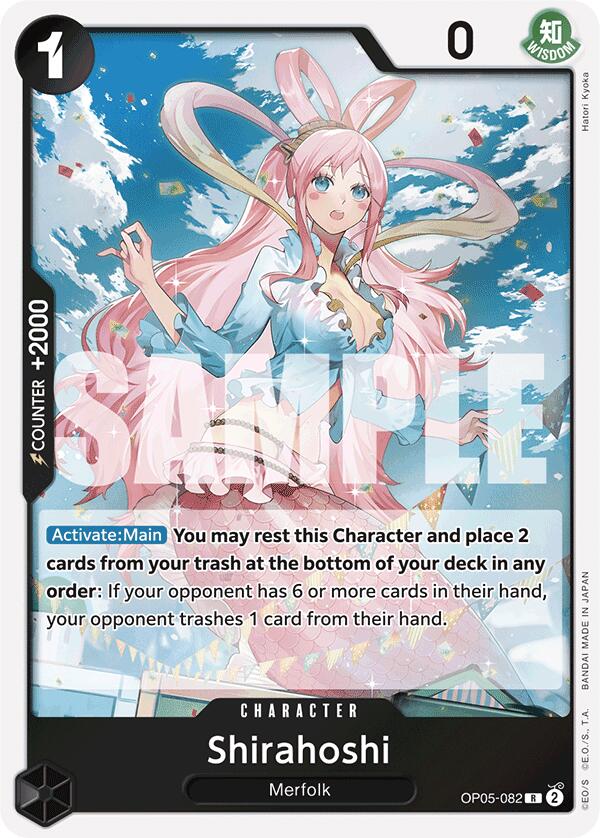 Shirahoshi (OP05-082) (Reprint) [Premium Booster -The Best-] | Cards and Coasters CA