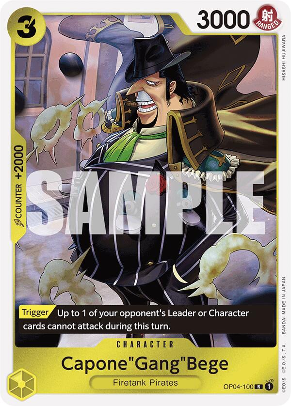 Capone"Gang"Bege (OP04-100) (Reprint) [Premium Booster -The Best-] | Cards and Coasters CA