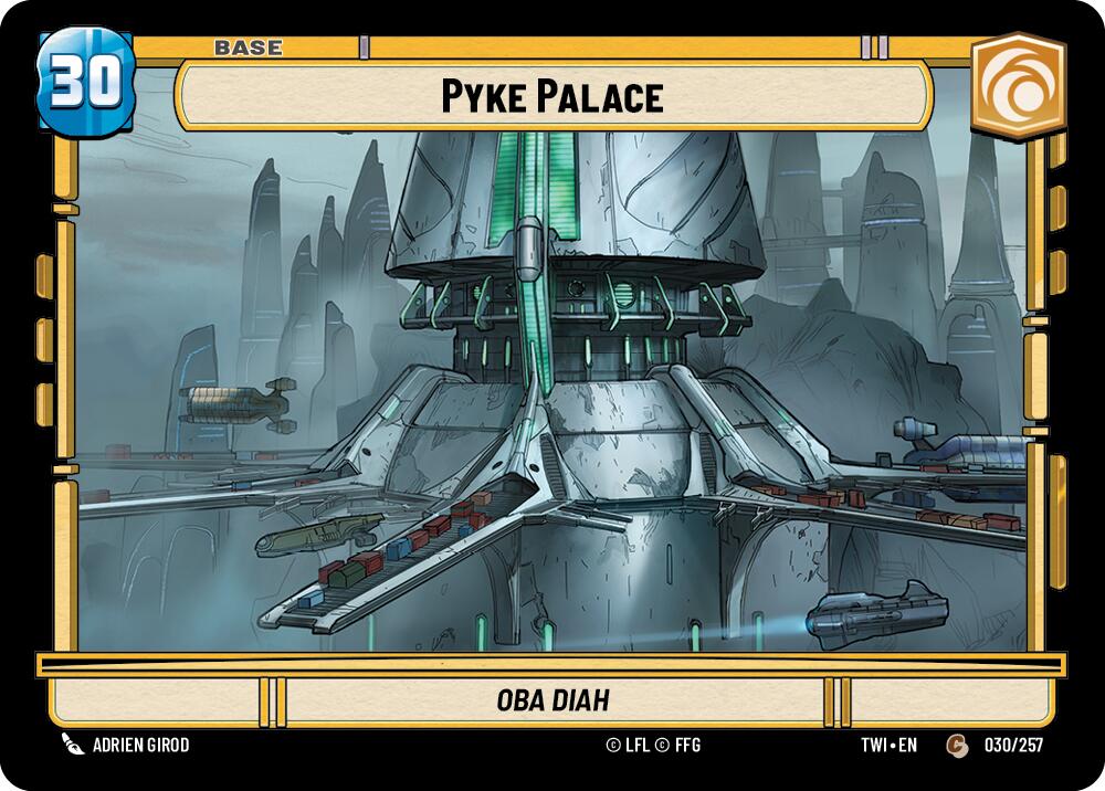 Pyke Palace // Battle Droid (030/257 // T01/T02) [Twilight of the Republic] | Cards and Coasters CA