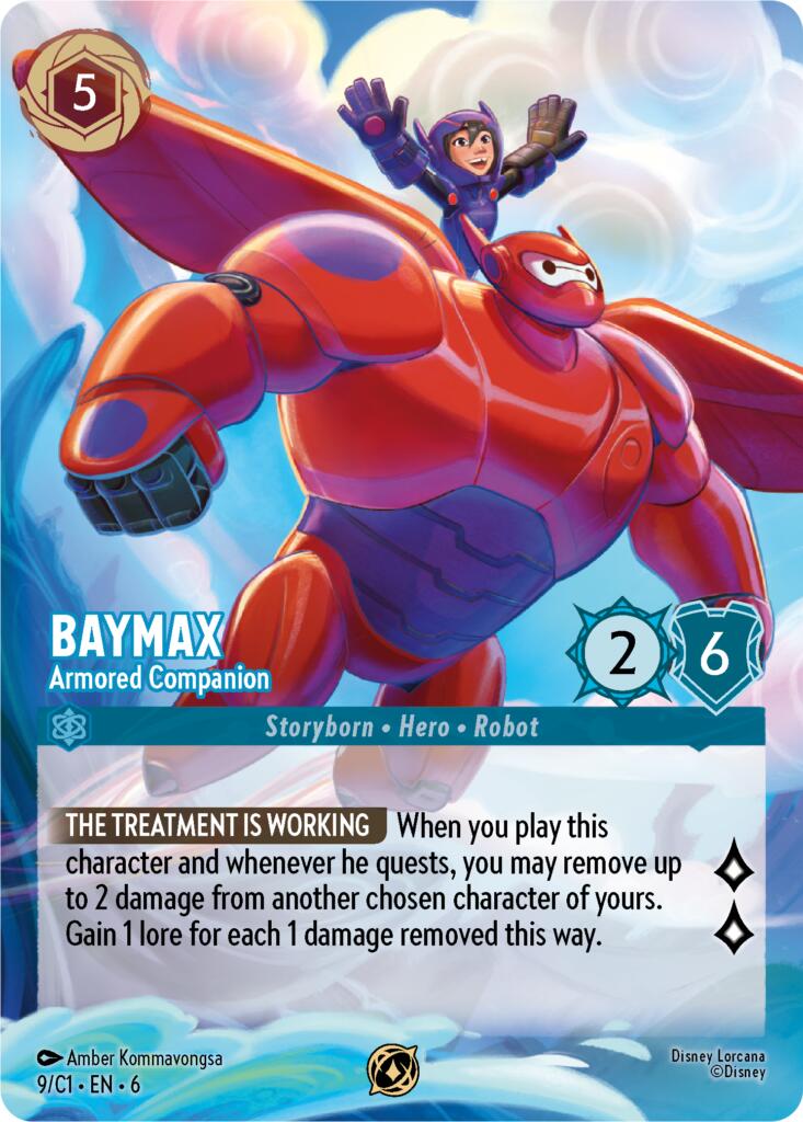 Baymax - Armored Companion (9) [Promo Cards] | Cards and Coasters CA
