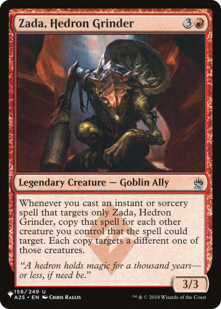 Zada, Hedron Grinder [The List Reprints] | Cards and Coasters CA