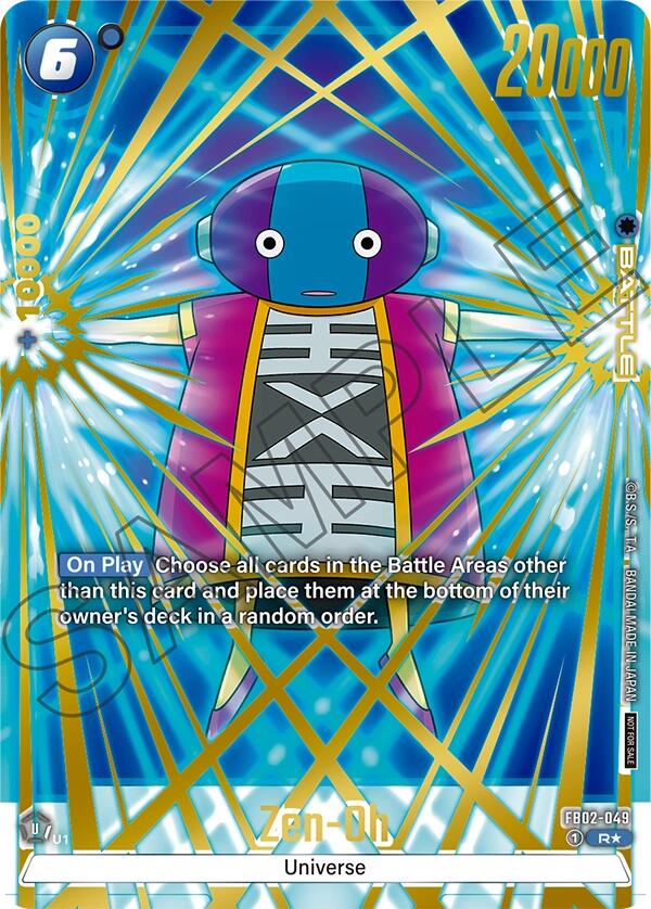 Zen-Oh (Championship Pack 03) [Fusion World Tournament Cards] | Cards and Coasters CA