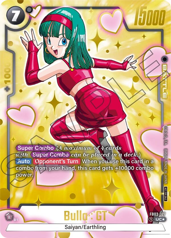 Bulla : GT (Championship Pack 03) [Fusion World Tournament Cards] | Cards and Coasters CA