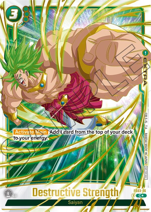 Destructive Strength (Championship Pack 03 - Finalist) [Fusion World Tournament Cards] | Cards and Coasters CA