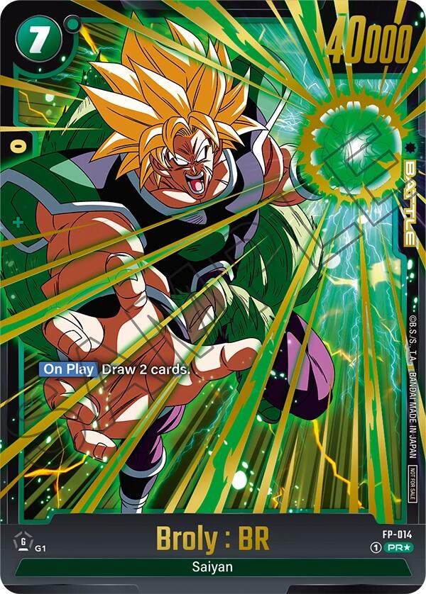 Broly : BR (FP-014) (Selection Pack 01) [Tournament and Championship Promos] | Cards and Coasters CA