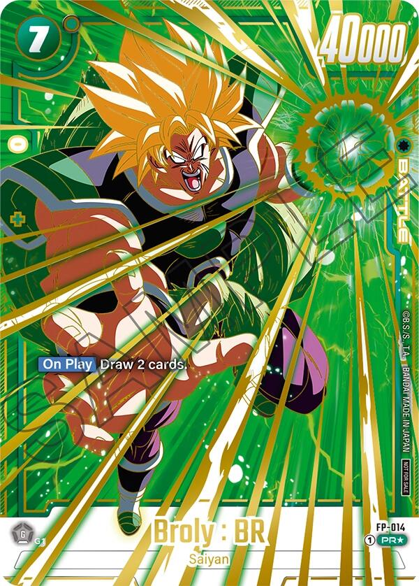 Broly : BR (FP-014) (Selection Pack 01 Finalist) [Tournament and Championship Promos] | Cards and Coasters CA