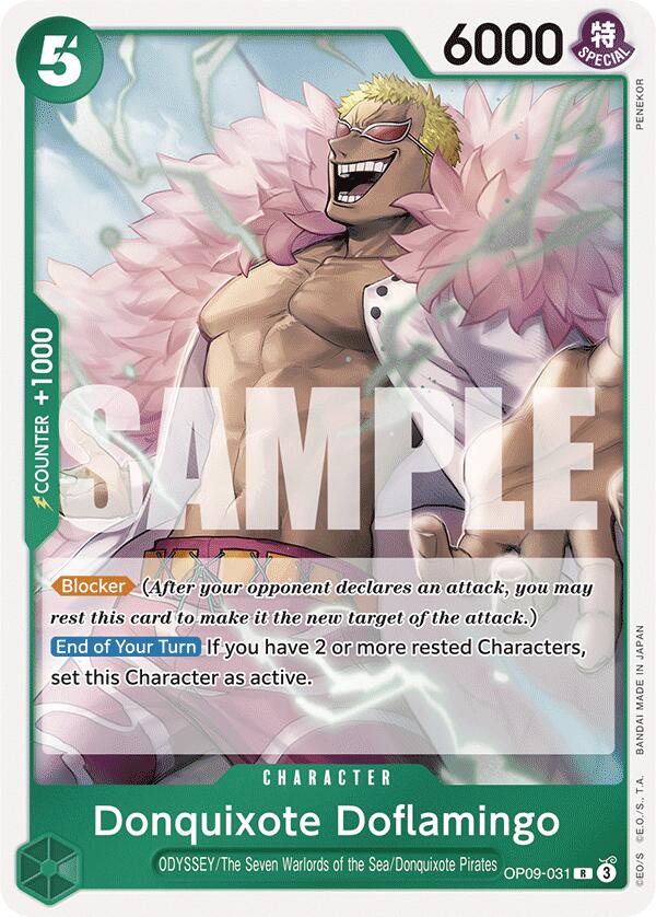 Donquixote Doflamingo [Emperors in the New World] | Cards and Coasters CA