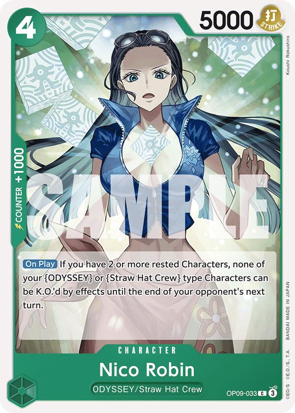 Nico Robin [Emperors in the New World] | Cards and Coasters CA