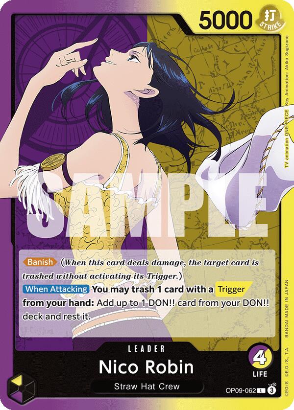 Nico Robin [Emperors in the New World] | Cards and Coasters CA