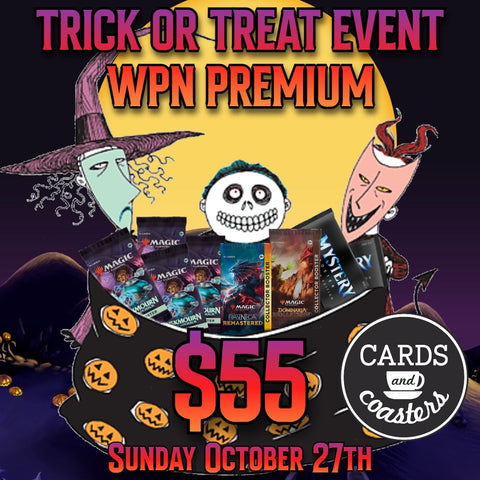 Draft Room Duskmourn - Trick or Treat ticket