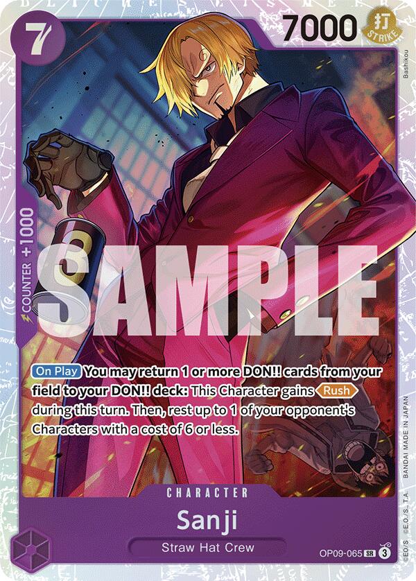 Sanji [Emperors in the New World] | Cards and Coasters CA