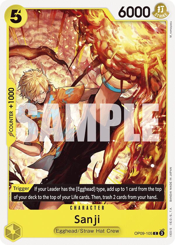 Sanji [Emperors in the New World] | Cards and Coasters CA