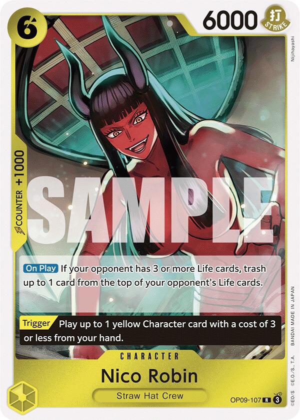 Nico Robin [Emperors in the New World] | Cards and Coasters CA