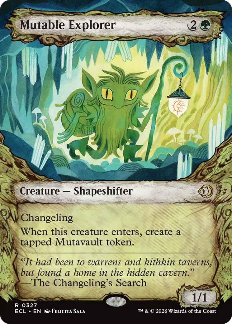 Mutable Explorer (Showcase) [Lorwyn Eclipsed] | Cards and Coasters CA