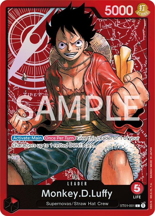 Monkey.D.Luffy [Revision Pack Cards] | Cards and Coasters CA