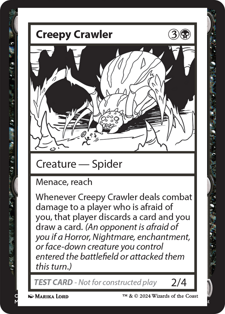 Creepy Crawler [Mystery Booster 2 Playtest Cards] | Cards and Coasters CA