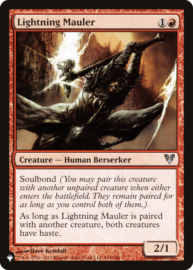 Lightning Mauler [The List Reprints] | Cards and Coasters CA