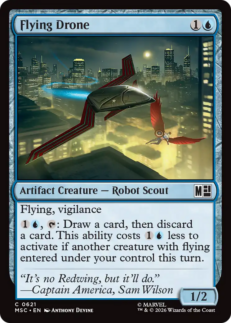 Flying Drone [Marvel Super Heroes Commander] | Cards and Coasters CA