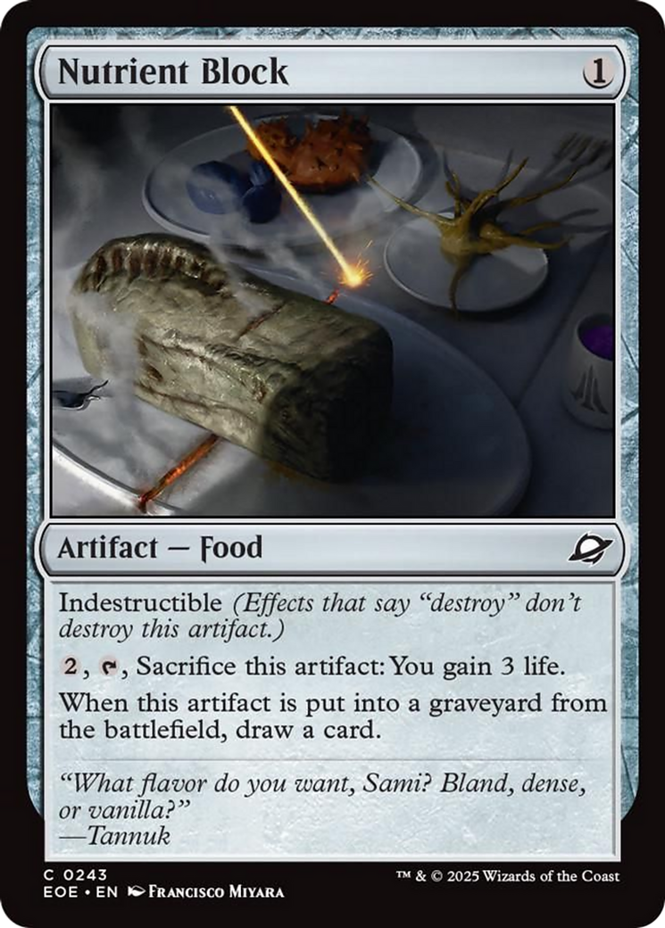 Nutrient Block [Edge of Eternities] | Cards and Coasters CA