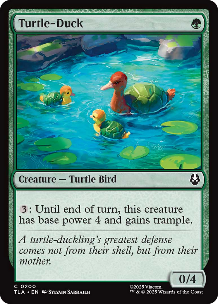 Turtle-Duck [Avatar: The Last Airbender] | Cards and Coasters CA