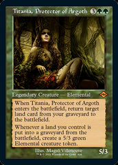 Titania, Protector of Argoth (Retro Foil Etched) [Modern Horizons 2] | Cards and Coasters CA