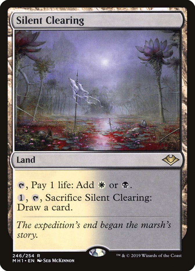 Silent Clearing [Modern Horizons] | Cards and Coasters CA