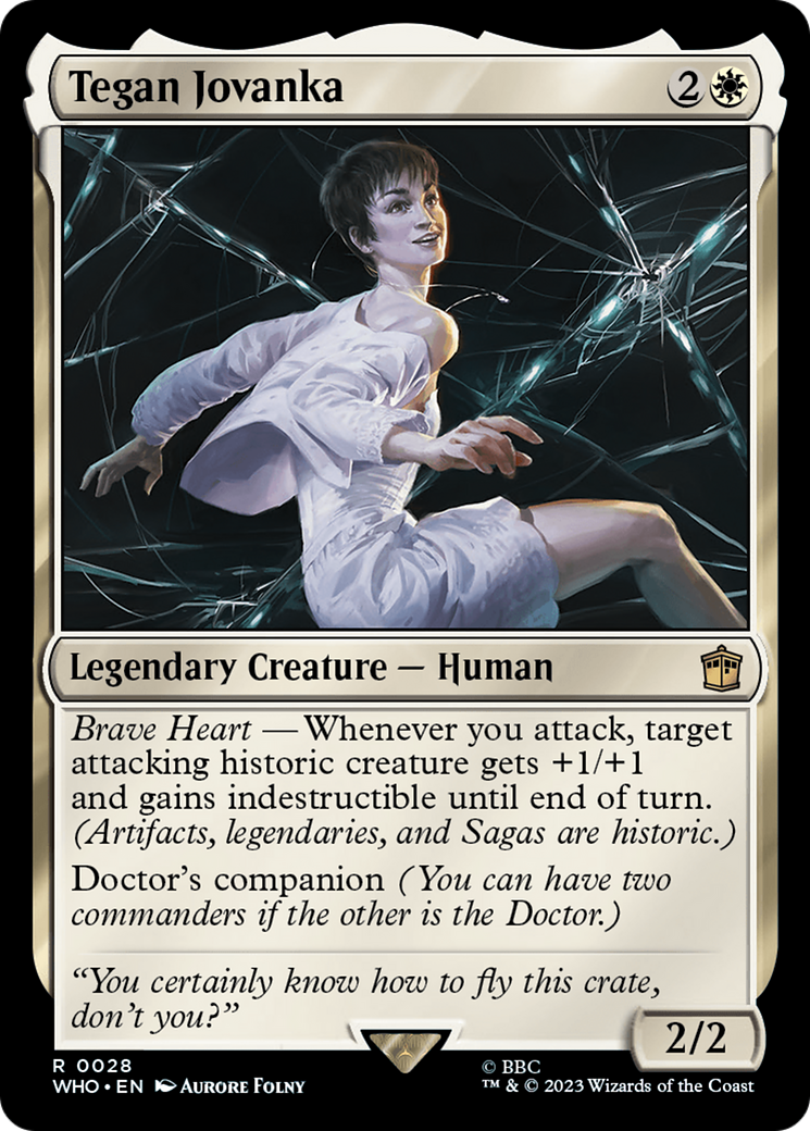 Tegan Jovanka [Doctor Who] | Cards and Coasters CA