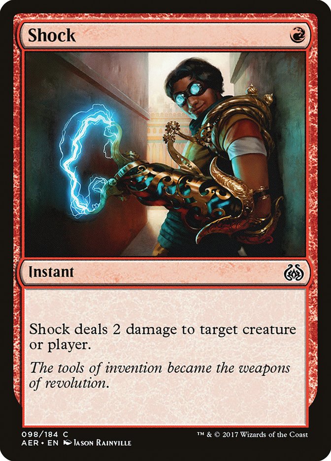 Shock [Aether Revolt] | Cards and Coasters CA