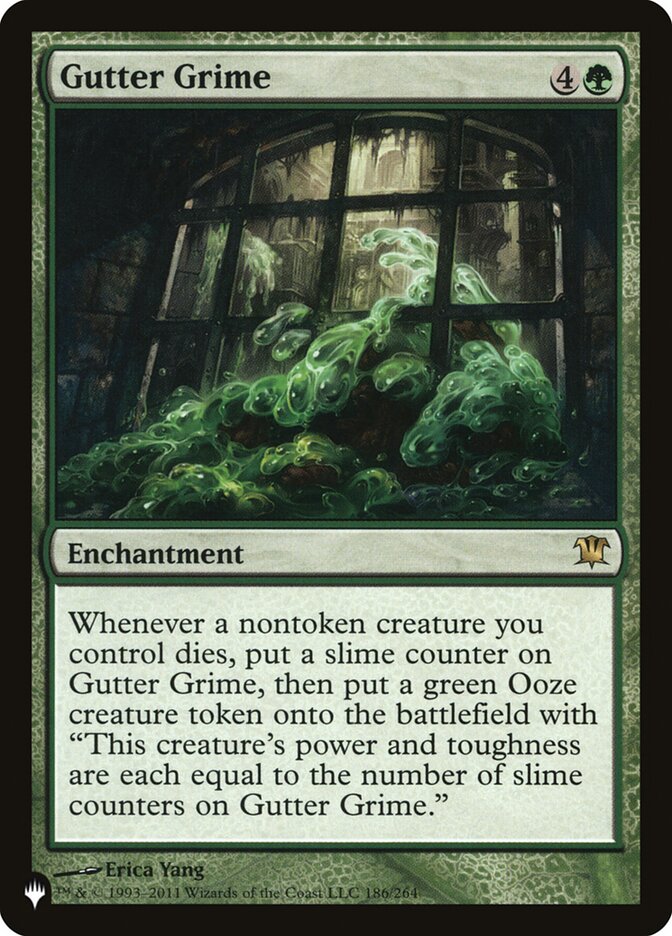 Gutter Grime [The List] | Cards and Coasters CA