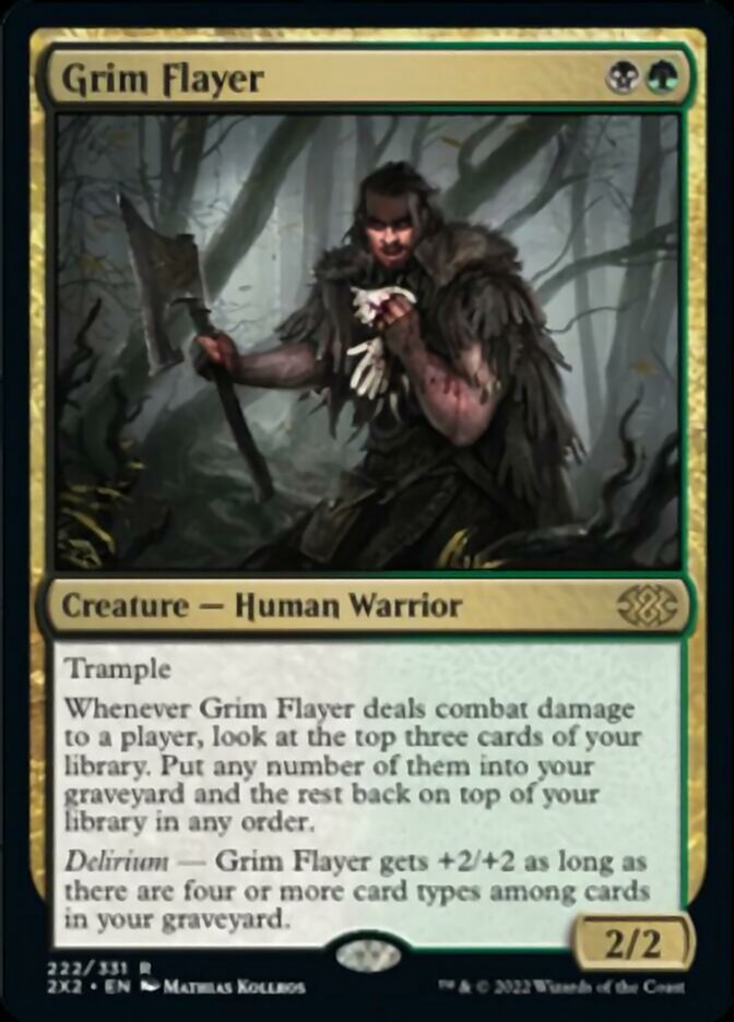 Grim Flayer [Double Masters 2022] | Cards and Coasters CA