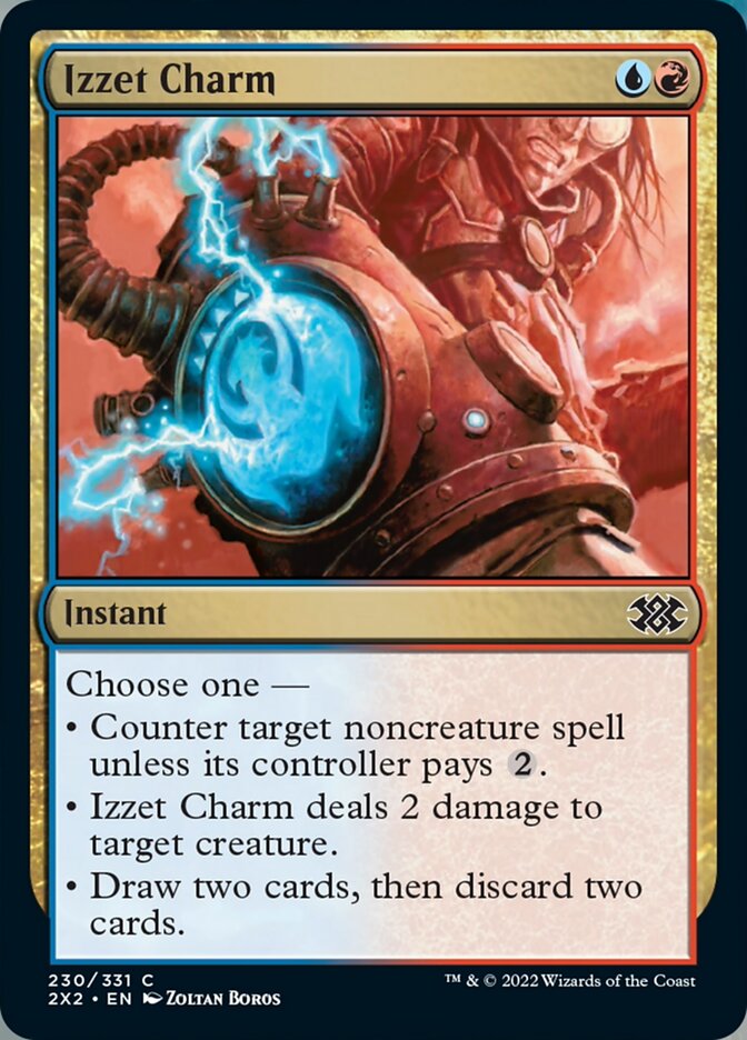 Izzet Charm [Double Masters 2022] | Cards and Coasters CA