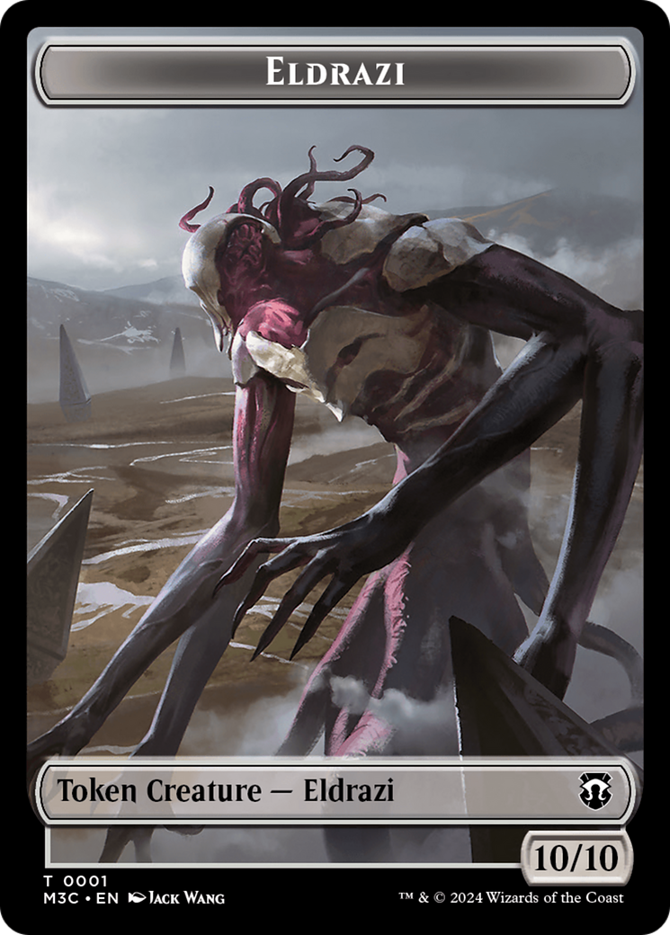 Eldrazi // Spirit Double-Sided Token [Modern Horizons 3 Commander Tokens] | Cards and Coasters CA