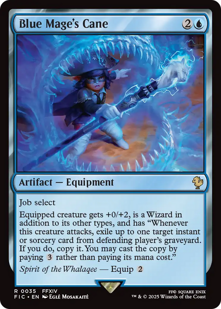 Blue Mage's Cane [FINAL FANTASY Commander] | Cards and Coasters CA