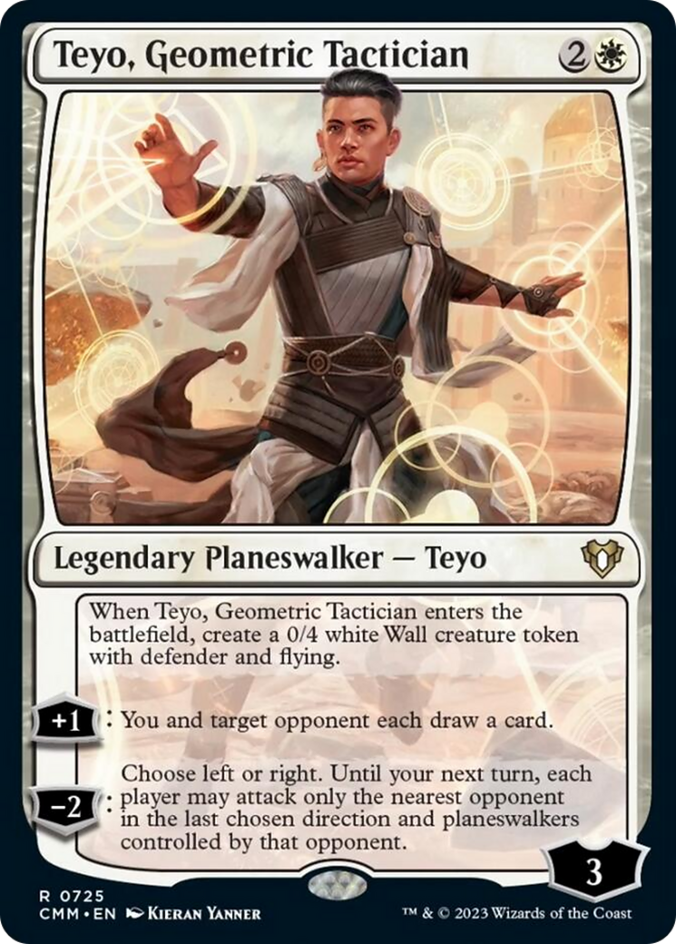 Teyo, Geometric Tactician [Commander Masters] | Cards and Coasters CA