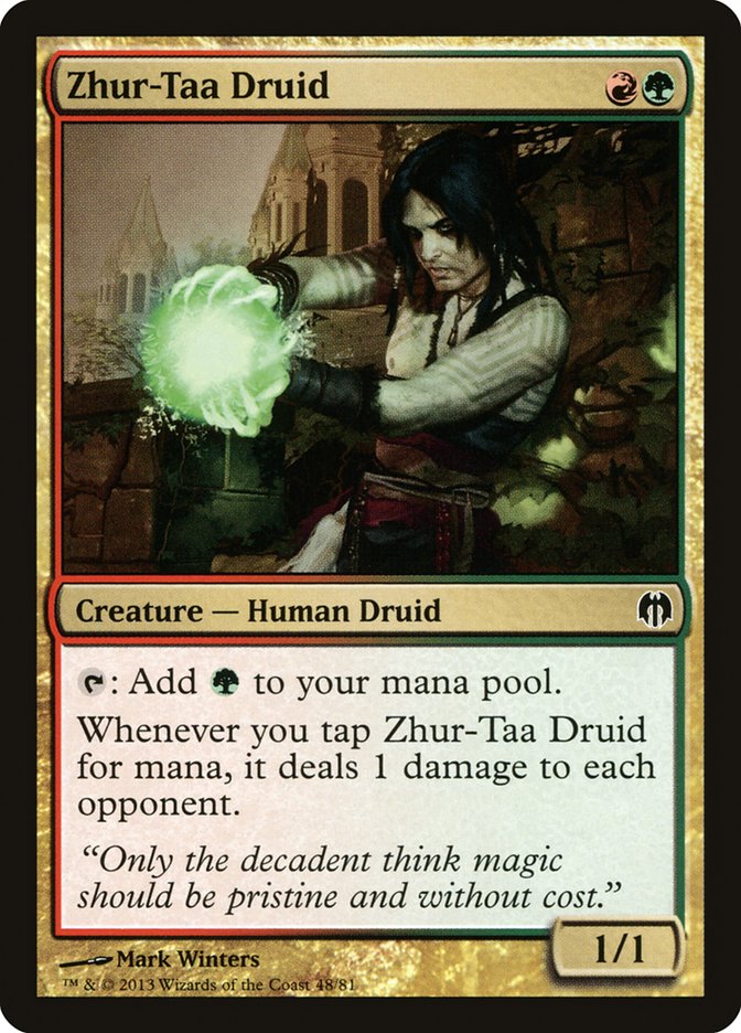 Zhur-Taa Druid [Duel Decks: Heroes vs. Monsters] | Cards and Coasters CA