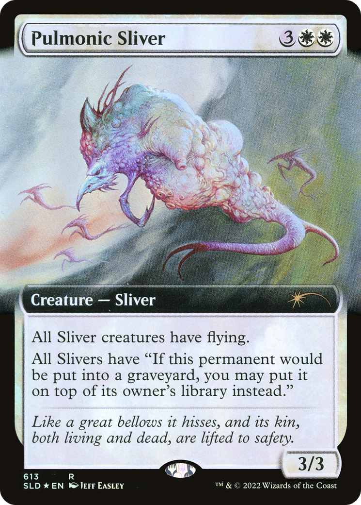 Pulmonic Sliver (Extended Art) [Secret Lair Drop Promos] | Cards and Coasters CA